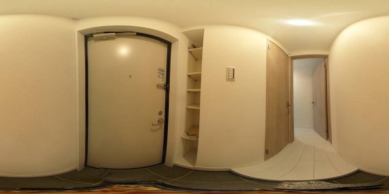 パノラマ画像玄関