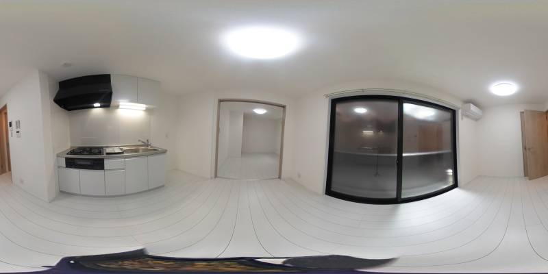 パノラマ画像リビング