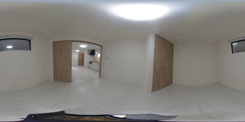 パノラマ画像洋室