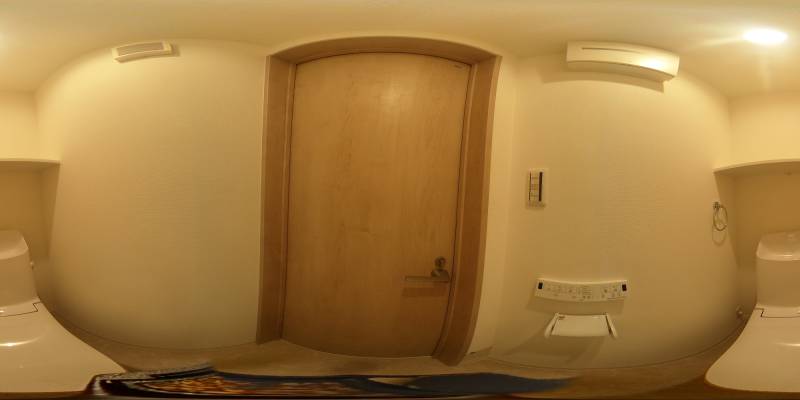 パノラマ画像トイレ