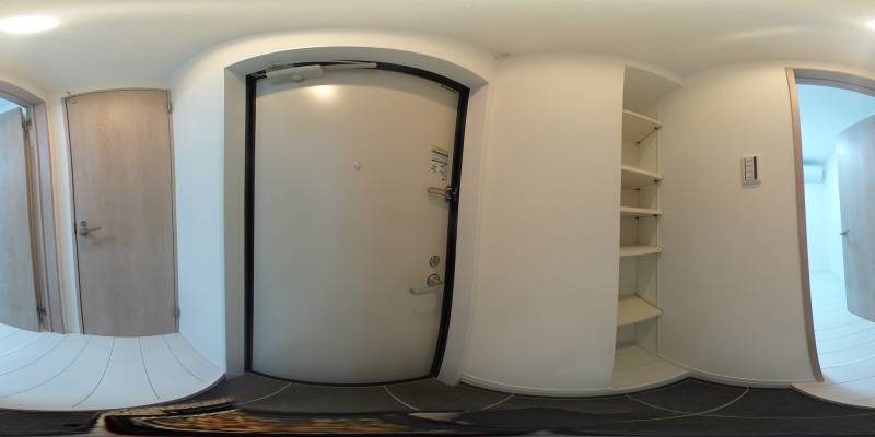 パノラマ画像玄関