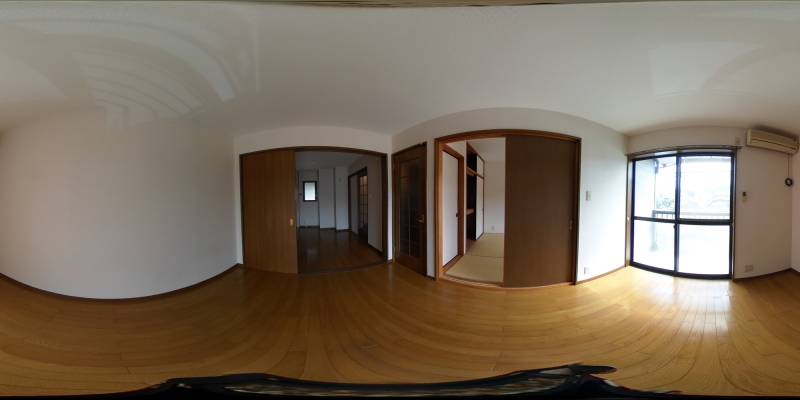 パノラマ画像リビング