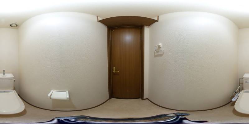 パノラマ画像トイレ