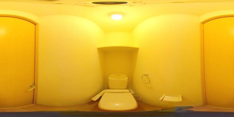 パノラマ画像トイレ