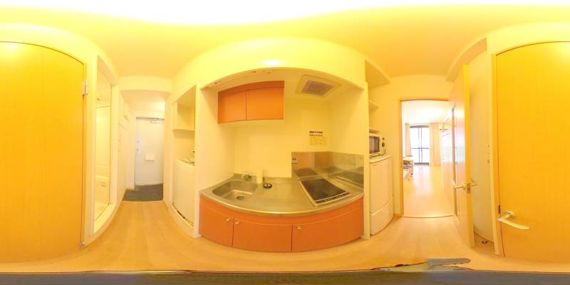 パノラマ画像キッチン