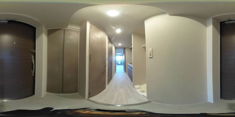 パノラマ画像玄関