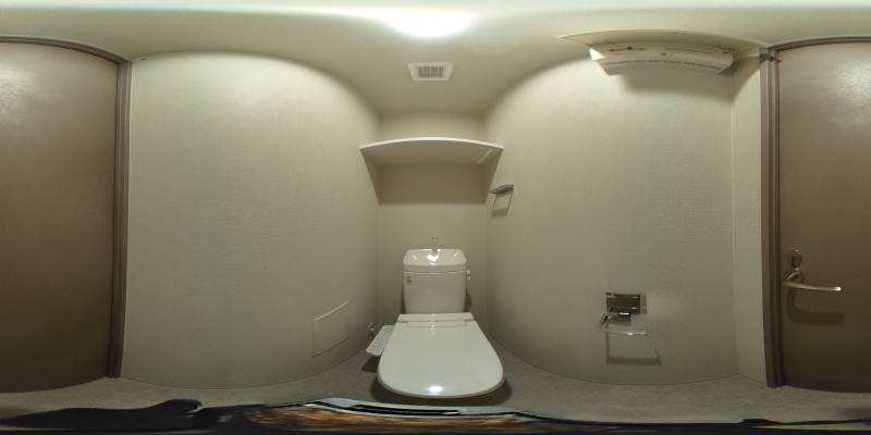 パノラマ画像トイレ