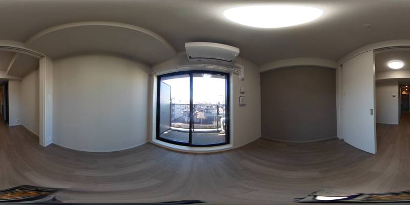 パノラマ画像洋室