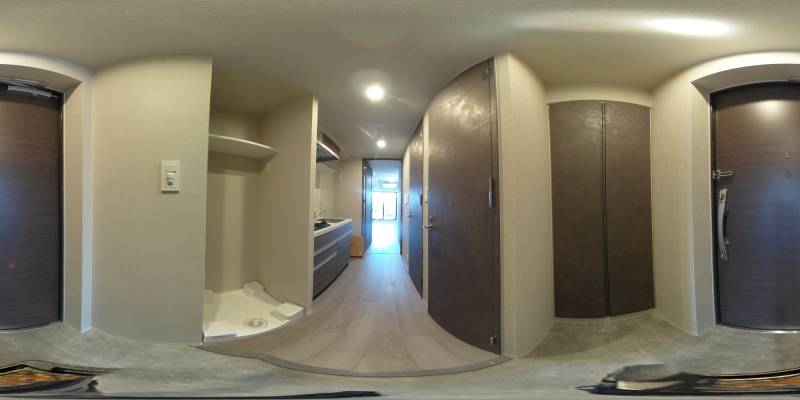 パノラマ画像玄関