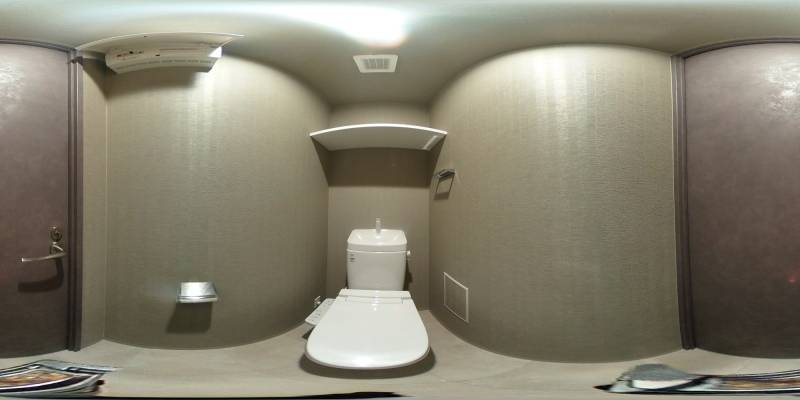 パノラマ画像トイレ