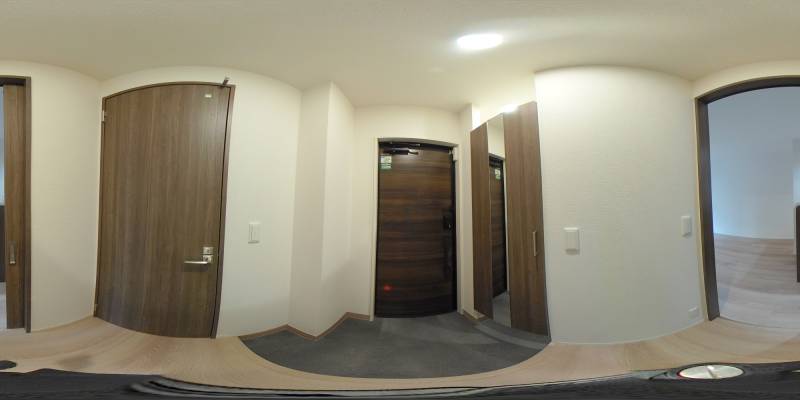 パノラマ画像玄関