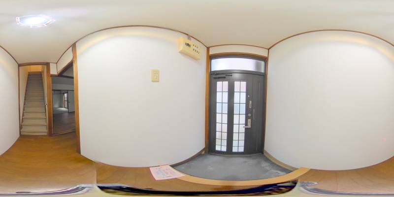 パノラマ画像玄関