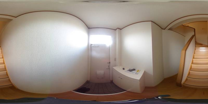 パノラマ画像玄関