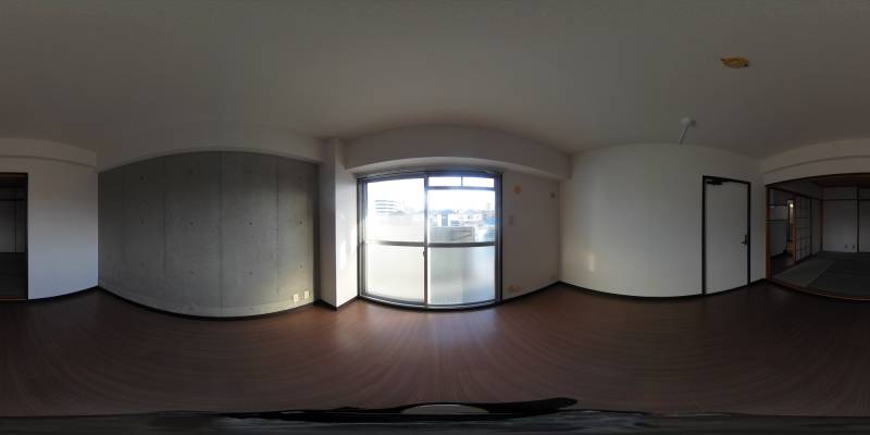 パノラマ画像洋室