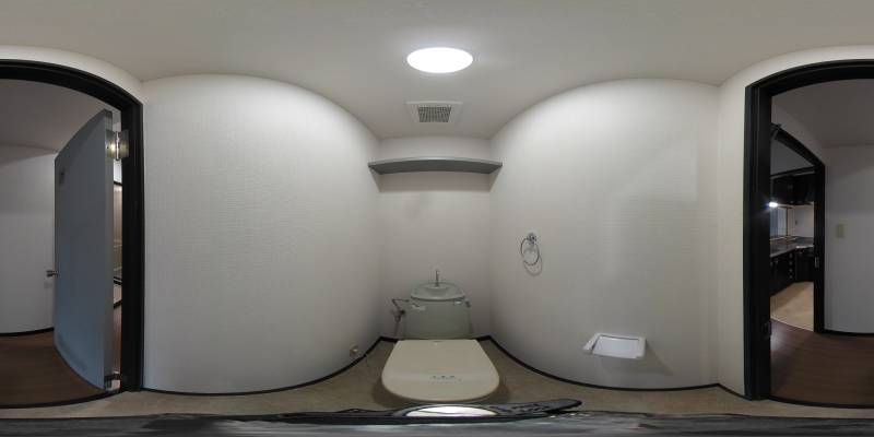 パノラマ画像トイレ