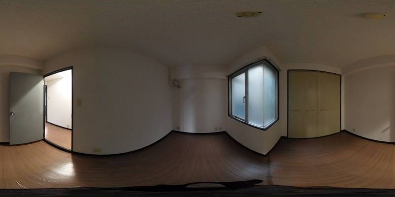 パノラマ画像洋室