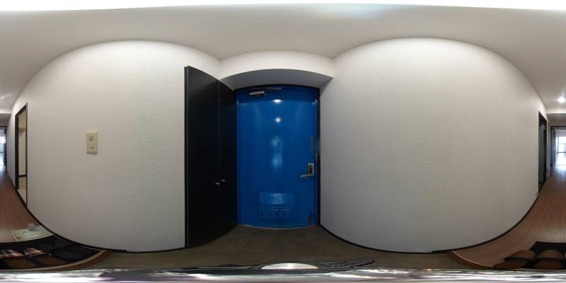 パノラマ画像玄関