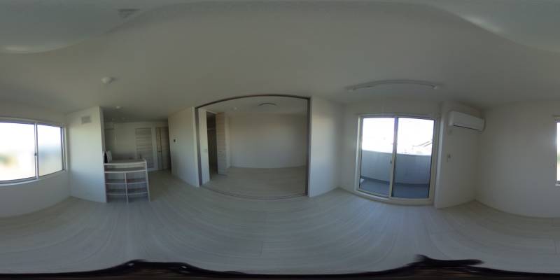 パノラマ画像リビング