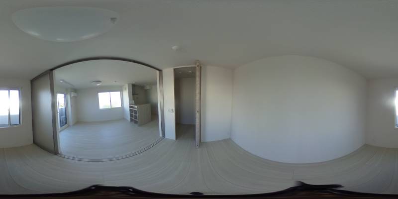 パノラマ画像洋室