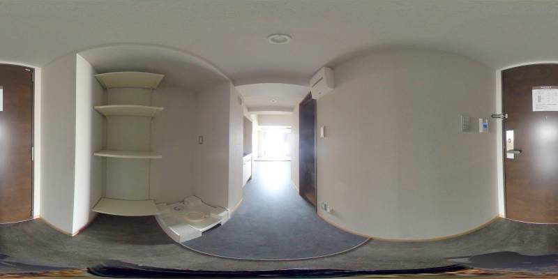 パノラマ画像玄関