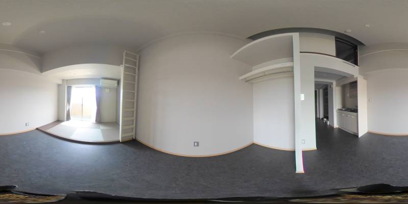 パノラマ画像洋室