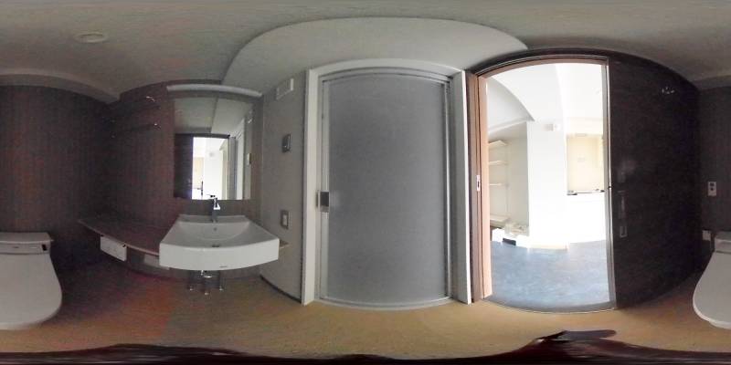 パノラマ画像トイレ