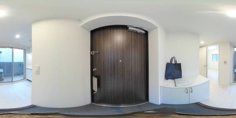 パノラマ画像玄関