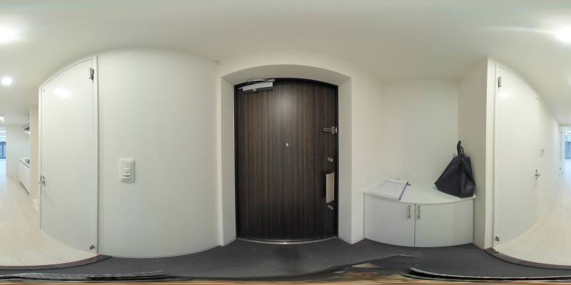 パノラマ画像玄関