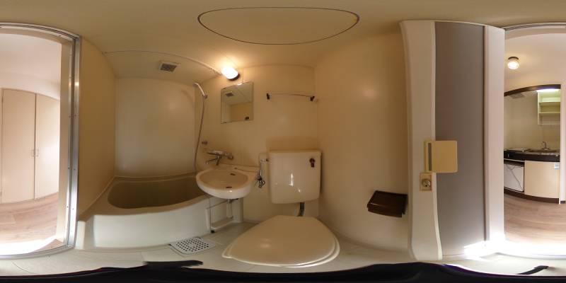 パノラマ画像トイレ