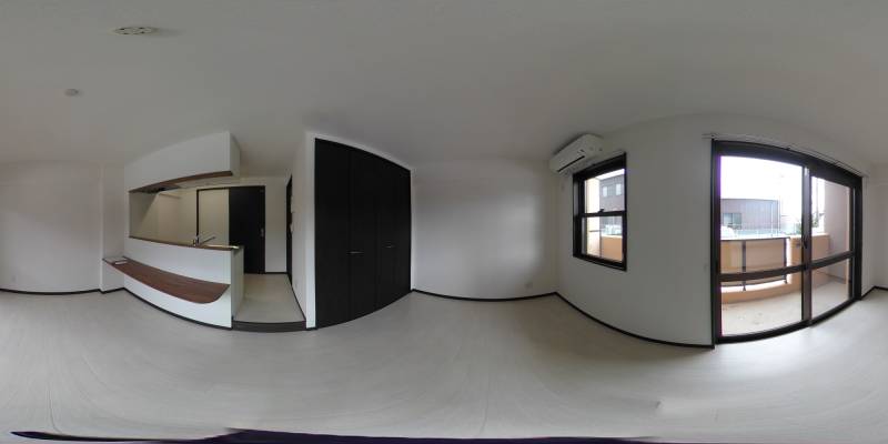 パノラマ画像洋室