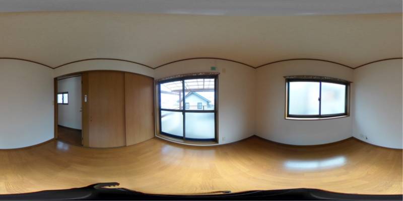 パノラマ画像洋室