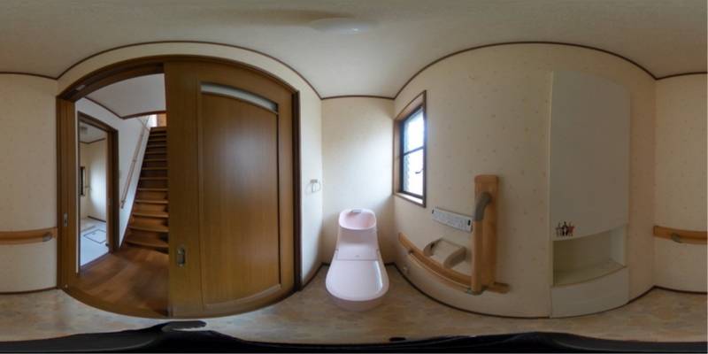 パノラマ画像トイレ