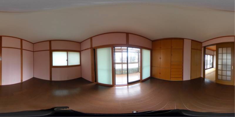 パノラマ画像洋室