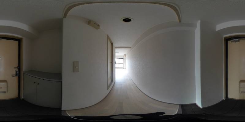 パノラマ画像玄関