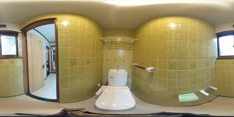 パノラマ画像トイレ