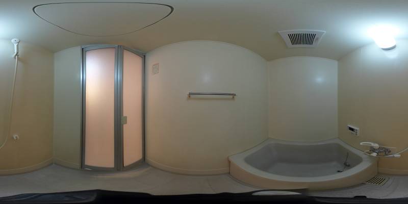 パノラマ画像バスルーム