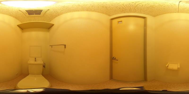 パノラマ画像トイレ