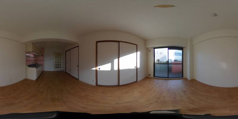 パノラマ画像リビング