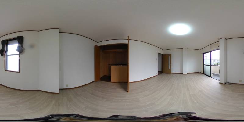 パノラマ画像洋室