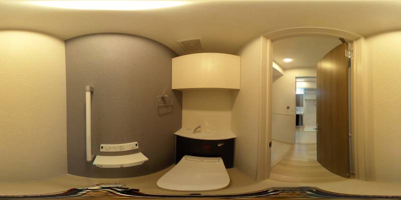 パノラマ画像トイレ