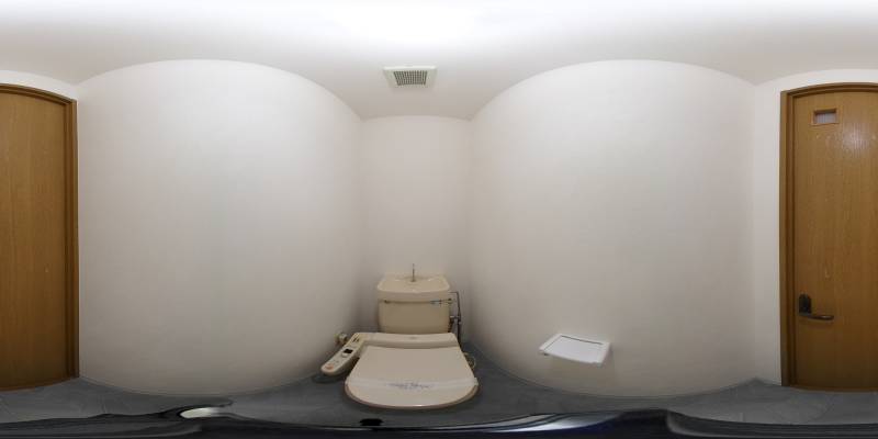 パノラマ画像トイレ