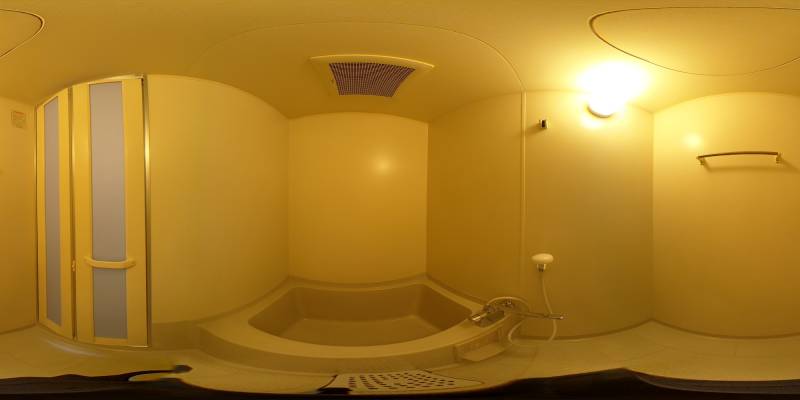 パノラマ画像バスルーム