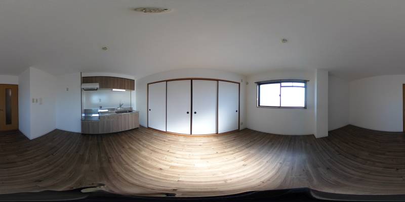 パノラマ画像リビング