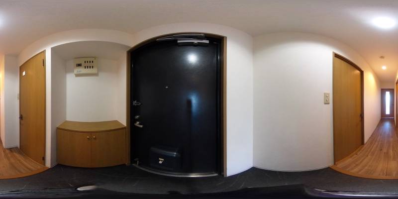 パノラマ画像玄関