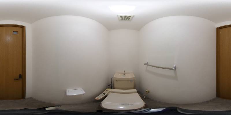 パノラマ画像トイレ