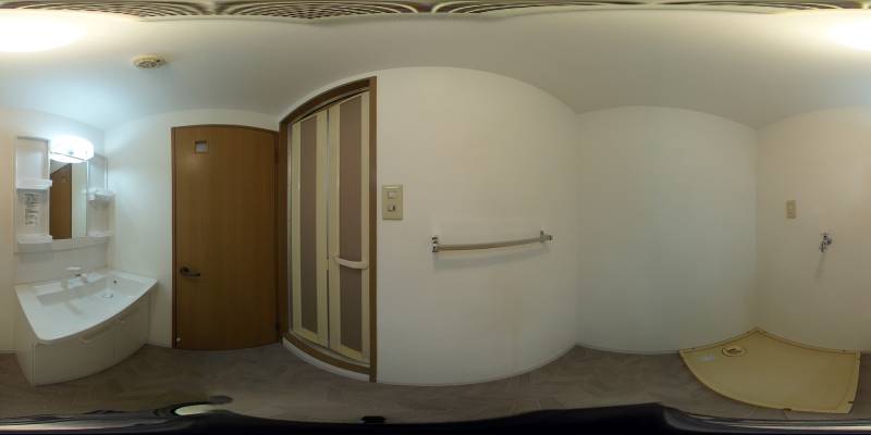 パノラマ画像洗面所