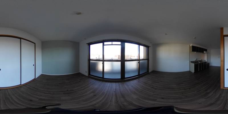 パノラマ画像リビング