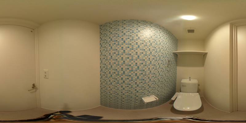 パノラマ画像トイレ