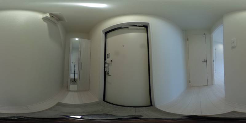 パノラマ画像玄関