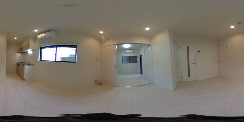 パノラマ画像洋室